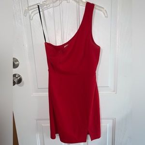 hello molly size XS red cocktail dress